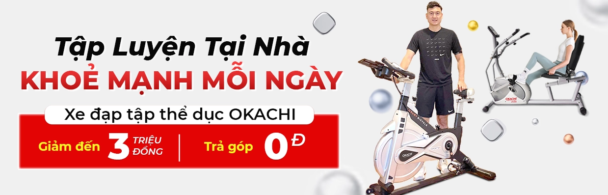 xe đạp tập okachi sale hè