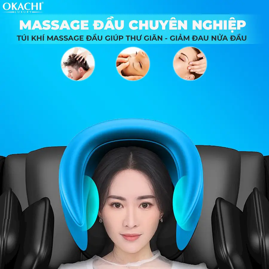 Ghế massage toàn thân OKACHI LUXURY Star JP-I94