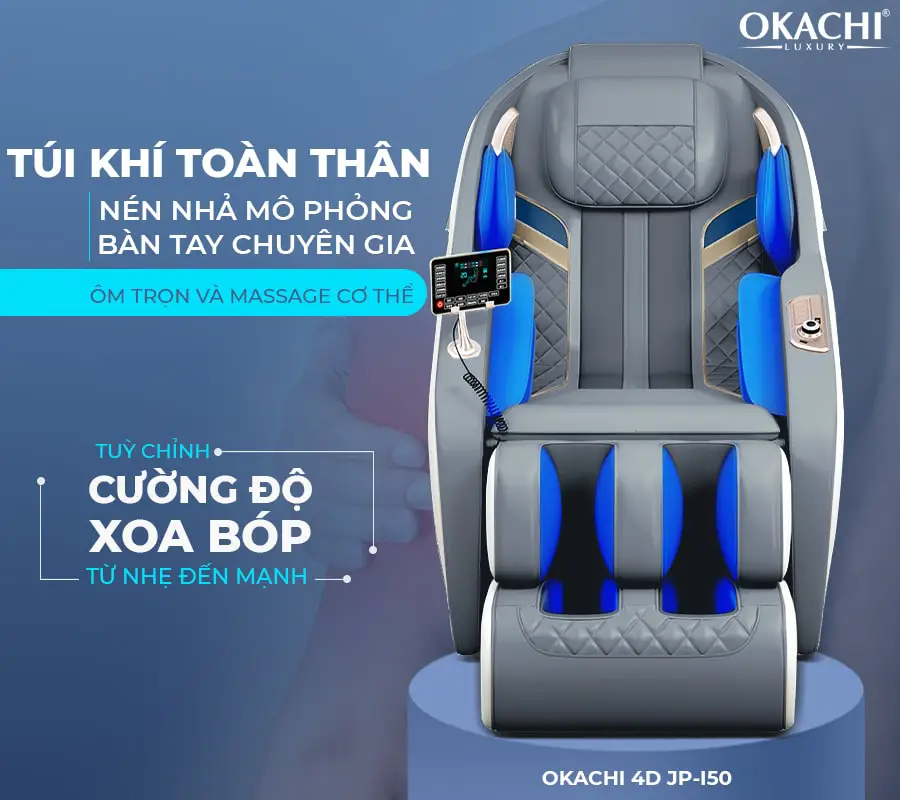 Ghế massage toàn thân OKACHI 4D JP-I50 (cao cấp)5