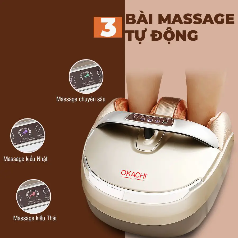 Máy massage chân OKACHI JP-8509