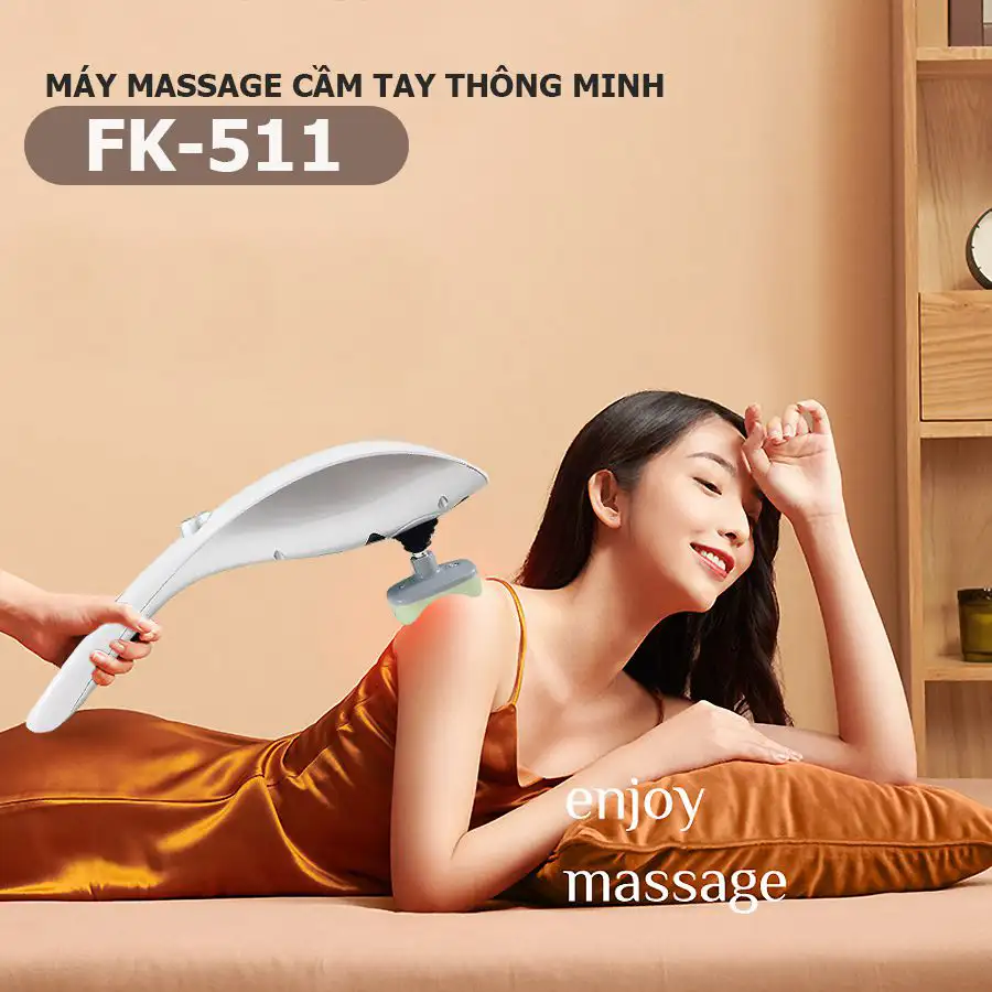 Máy massage cầm tay 11 đầu FUKI JAPAN FK-5116