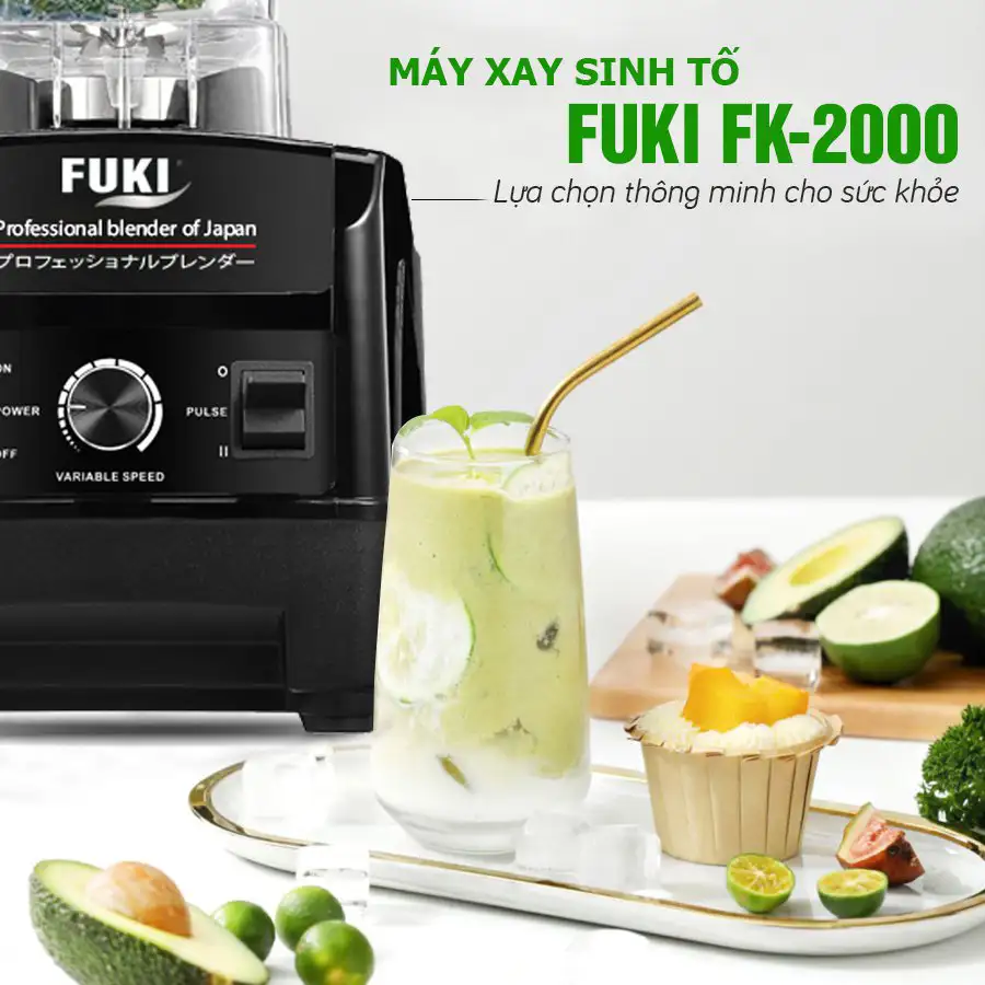 Máy xay sinh tố công nghiệp Fuki 2000W (FK-2000)2