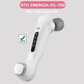 Máy mát xa mặt chống lão hóa nóng lạnh OTO Energia EG-700 (màu bạc)