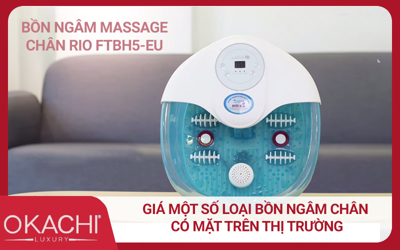 Bồn ngâm massage chân Rio FTBH5-EU 