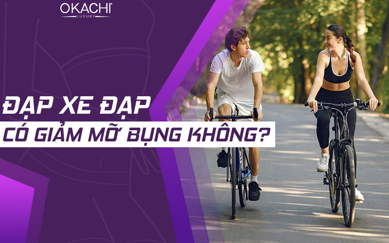 Đạp xe đạp có giảm mỡ bụng không