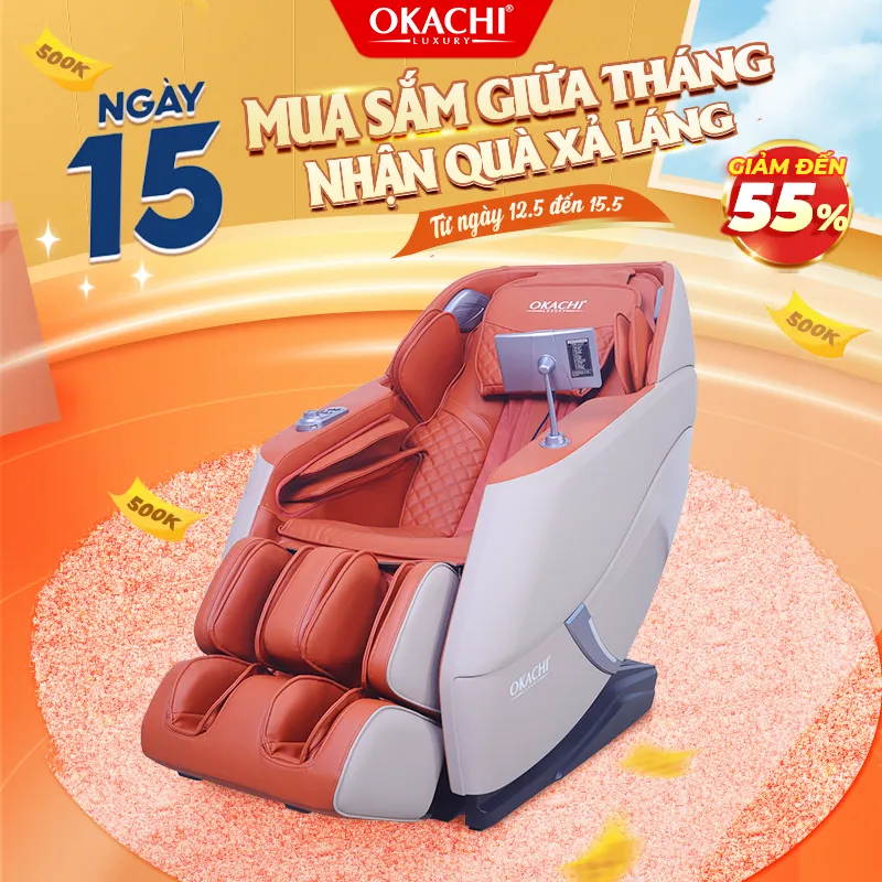 Ghế massage OKACHI Premium JP-5000 
