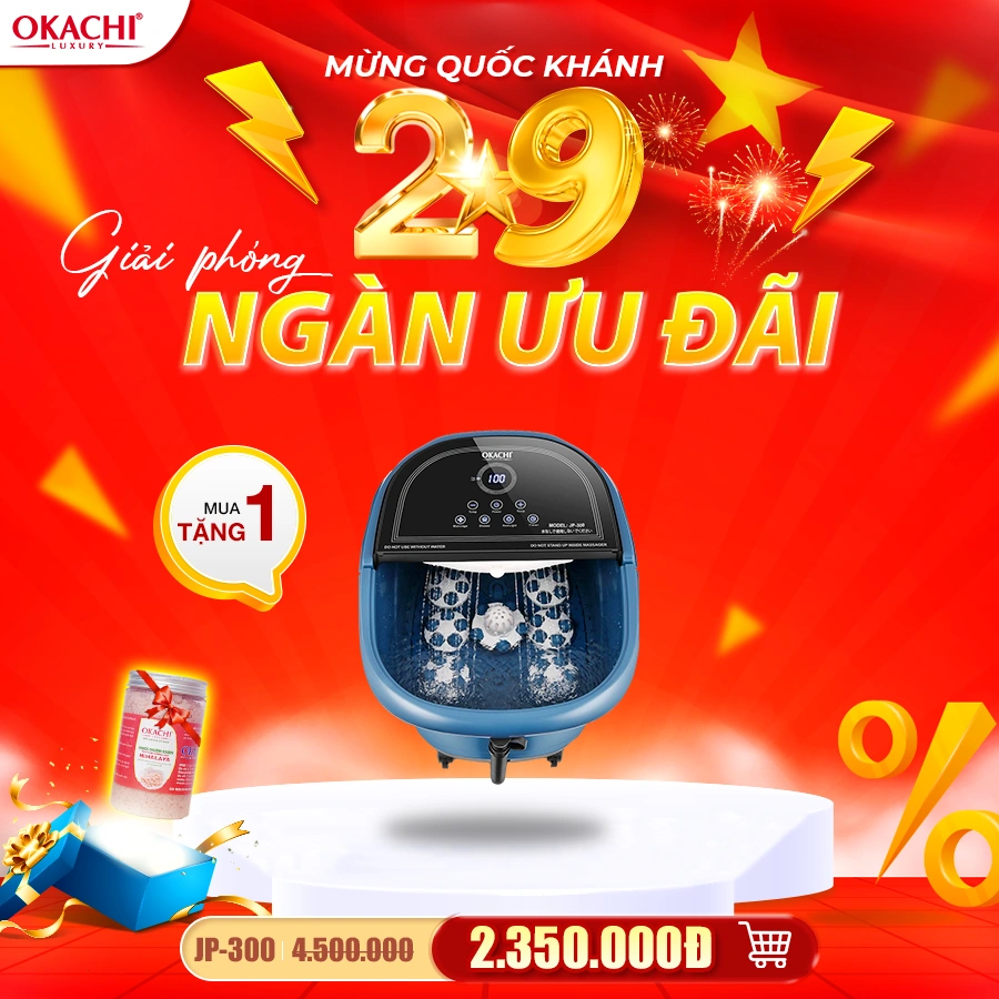 Bồn ngâm chân Okachi JP-300