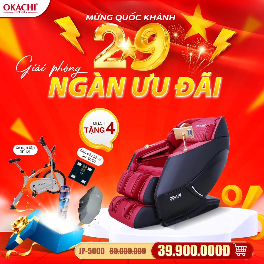 Ghế massage OKACHI JP-5000