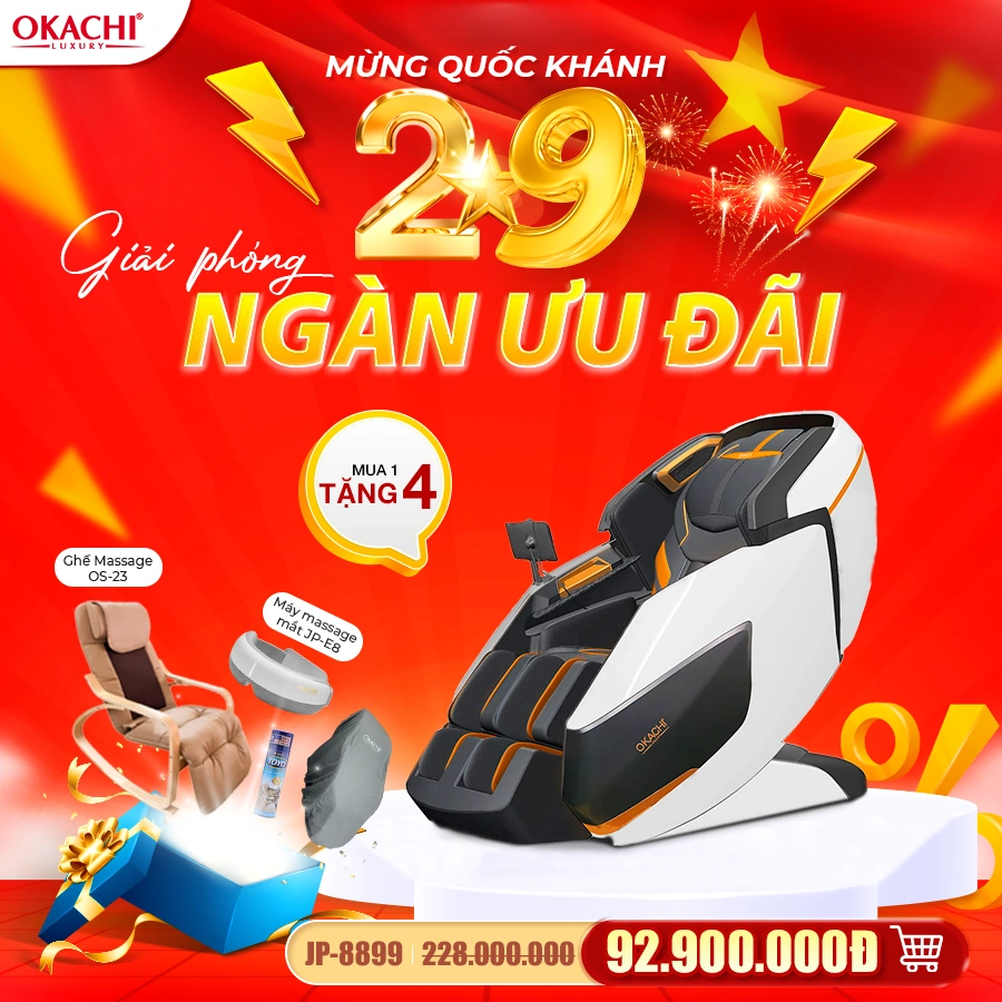 Ghế massage toàn thân okachi jp-8899