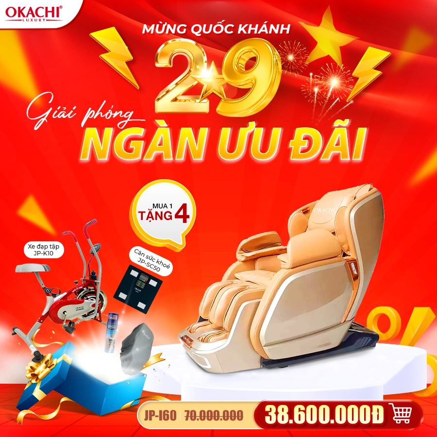 Ghế massage toàn thân okachi jp-i60