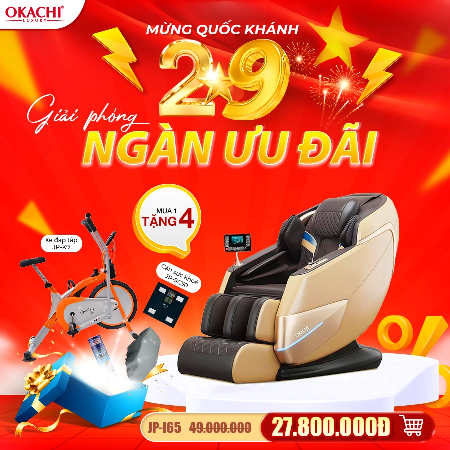 Ghế massage toàn thân okachi jp-i65