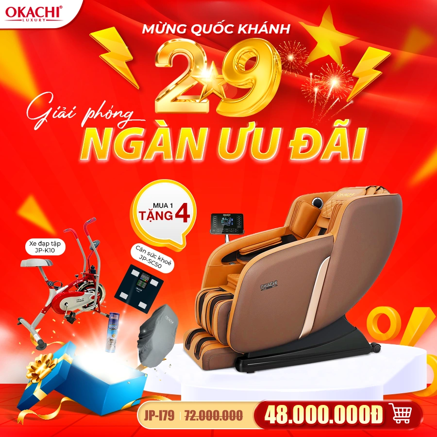 Ghế massage toàn thân Okachi JP-I79