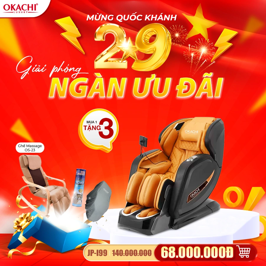 Ghế massage Okachi JP-I99