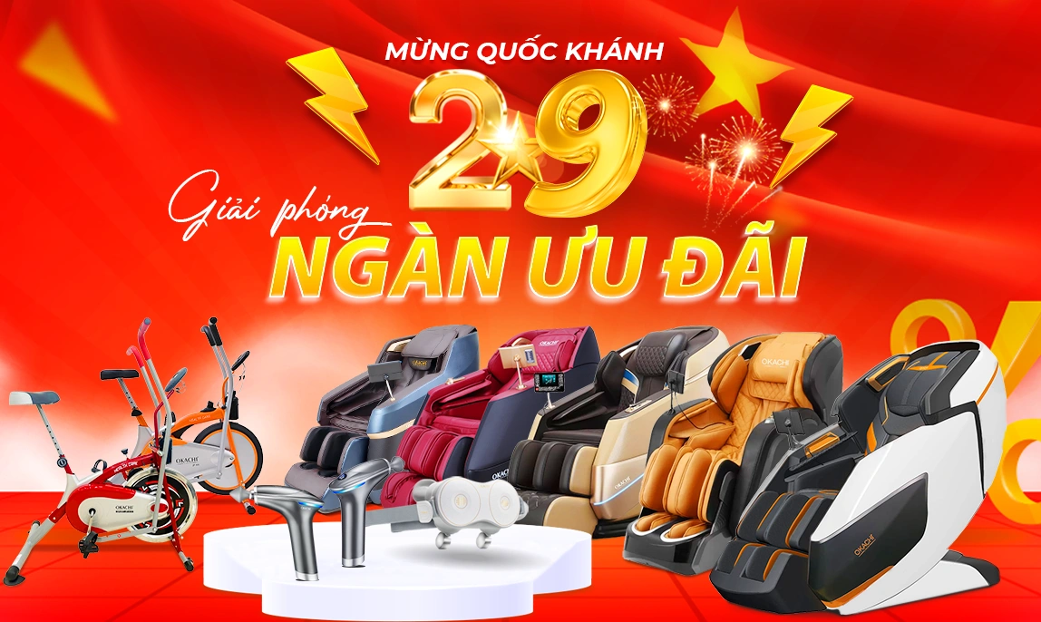 Chương trình khuyến mãi 2/9 okachi