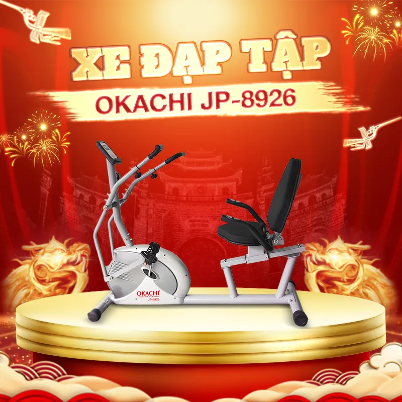 Xe dap tap Okachi JP 8926