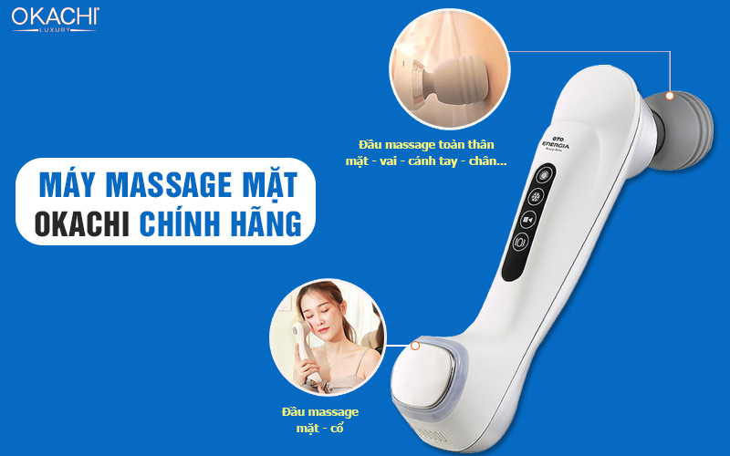 Máy massage mặt Okachi chính hãng