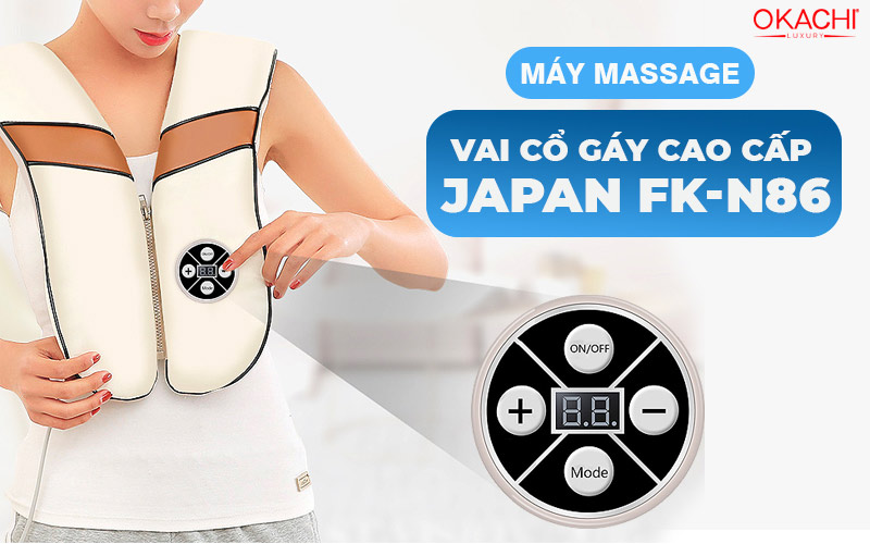 Máy massage vai cổ gáy cao cấp JAPAN FK-N86