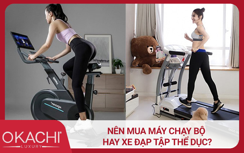 Nên mua máy chạy bộ hay xe đạp tập thể dục