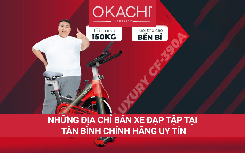 Những địa chỉ bán xe đạp tập tại Tân Bình CHÍNH HÃNG UY TÍN
