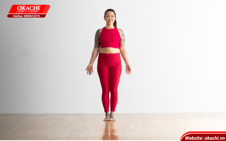 Tư thế quả núi - tadasana Tư thế quả núi - tadasana