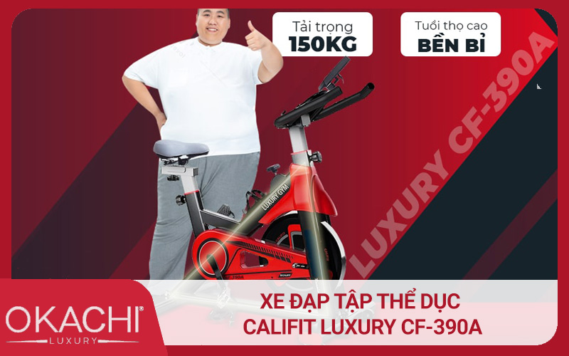 Xe đạp thể dục Califit Luxury CF-390A