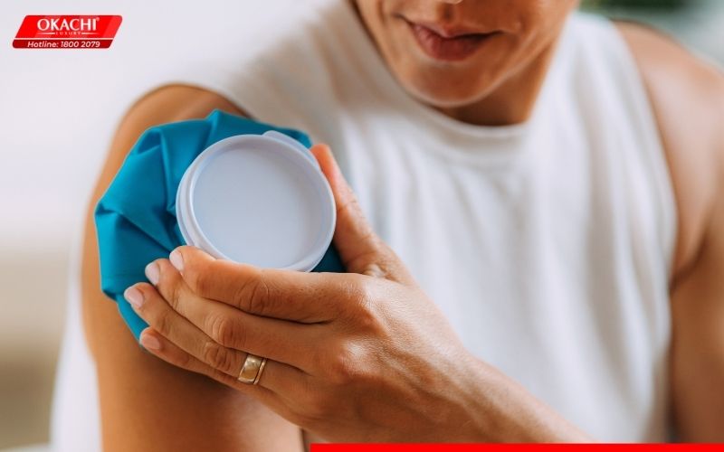 Chườm lạnh và nóng giảm đau