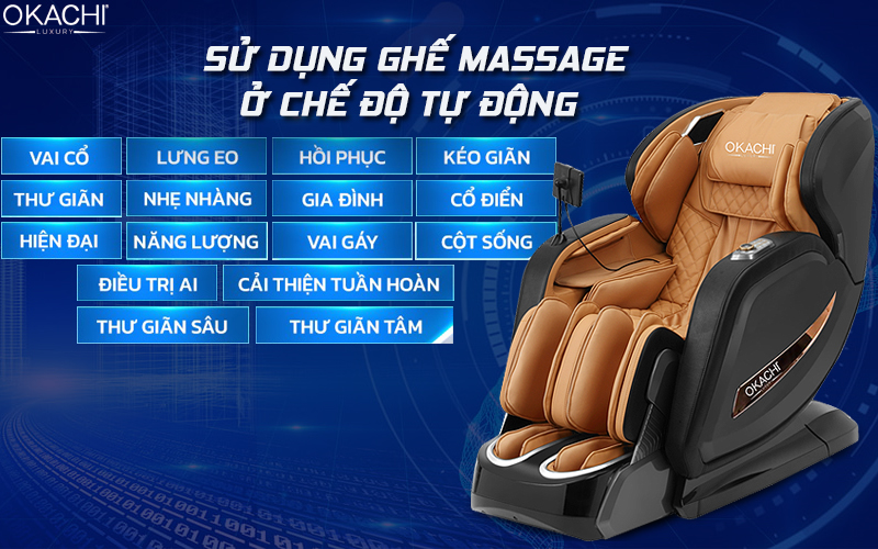 Hướng dẫn sử dụng ghế massage tại nhà đúng cách
