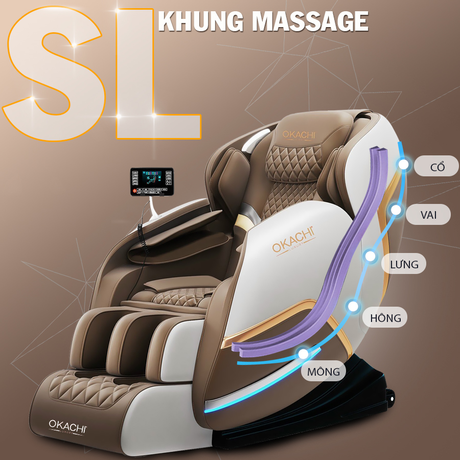 Ghế massage toàn thân OKACHI Luxury Star JP-i20 Plus