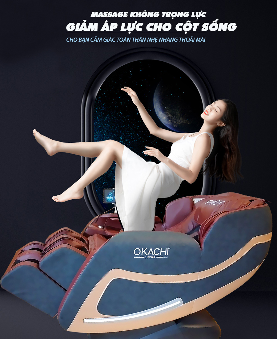 Ghế massage toàn thân OKACHI Luxury Star JP-i25 Plus