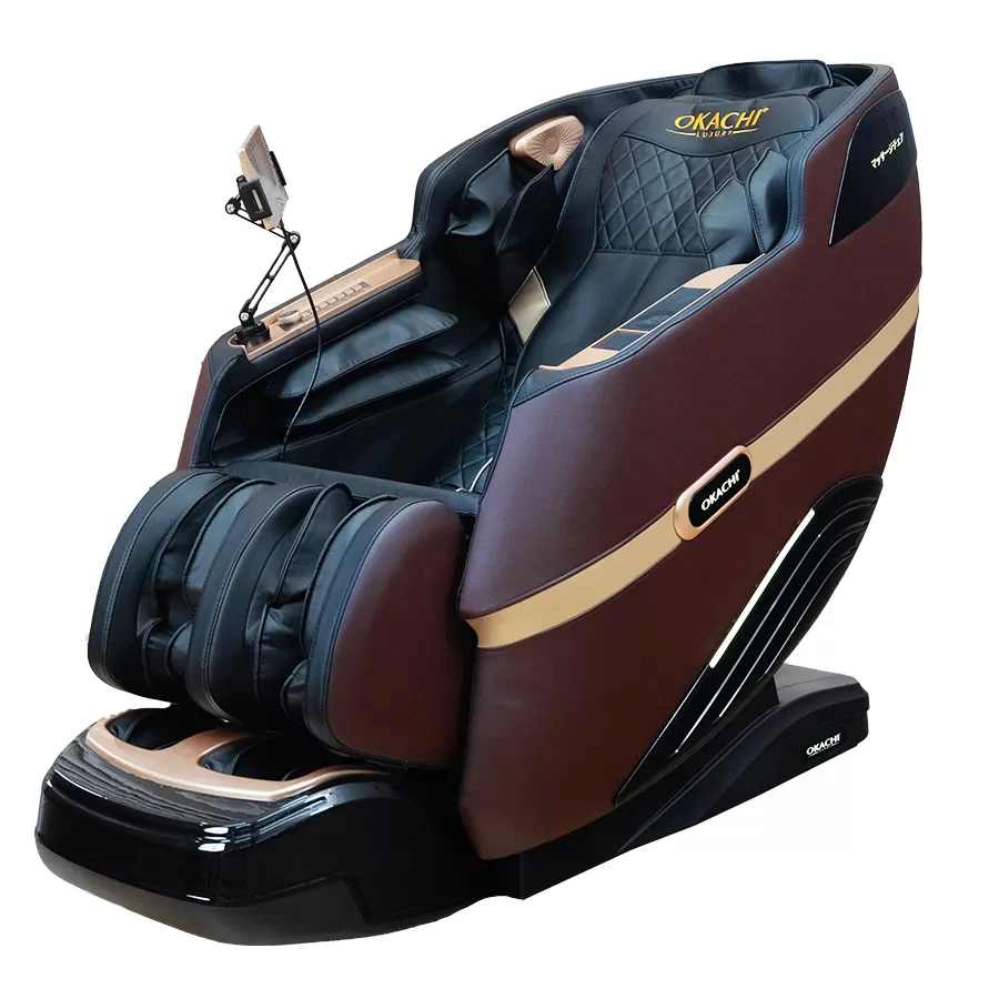 Ghế massage toàn thân 4D OKACHI JP-5100 ( nâu)