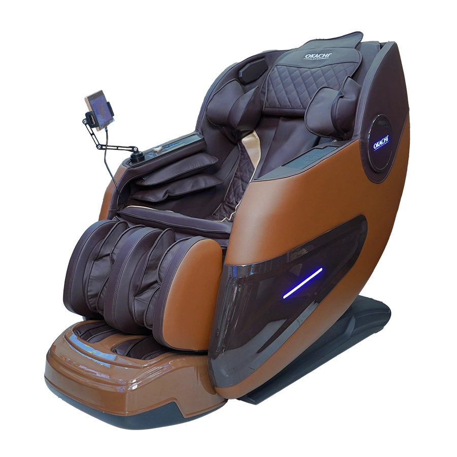 Ghế massage 4D  OKACHI JP-5200 Plus cao cấp (nâu)