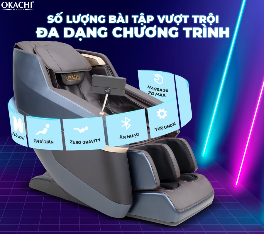 Ghế Massage Toàn Thân OKACHI LUXURY JP-i15