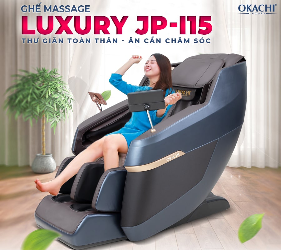 Ghế Massage Toàn Thân OKACHI LUXURY JP-i15