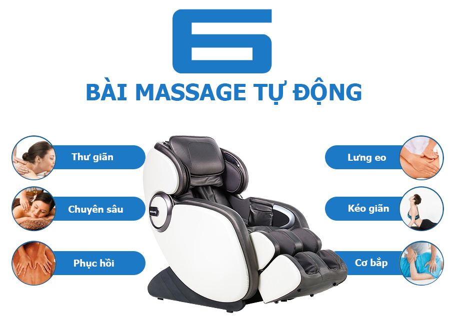 Ghế massage toàn thân OTO Essentia ES-05A (màu xám)