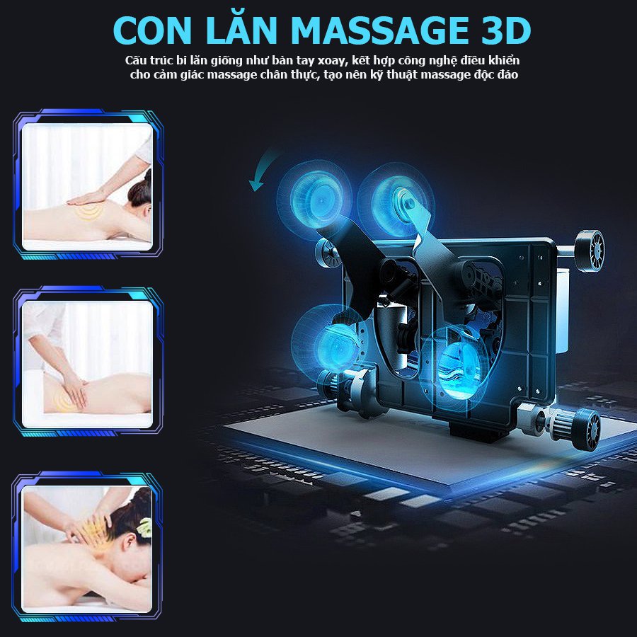 con lăn máy massage 3D