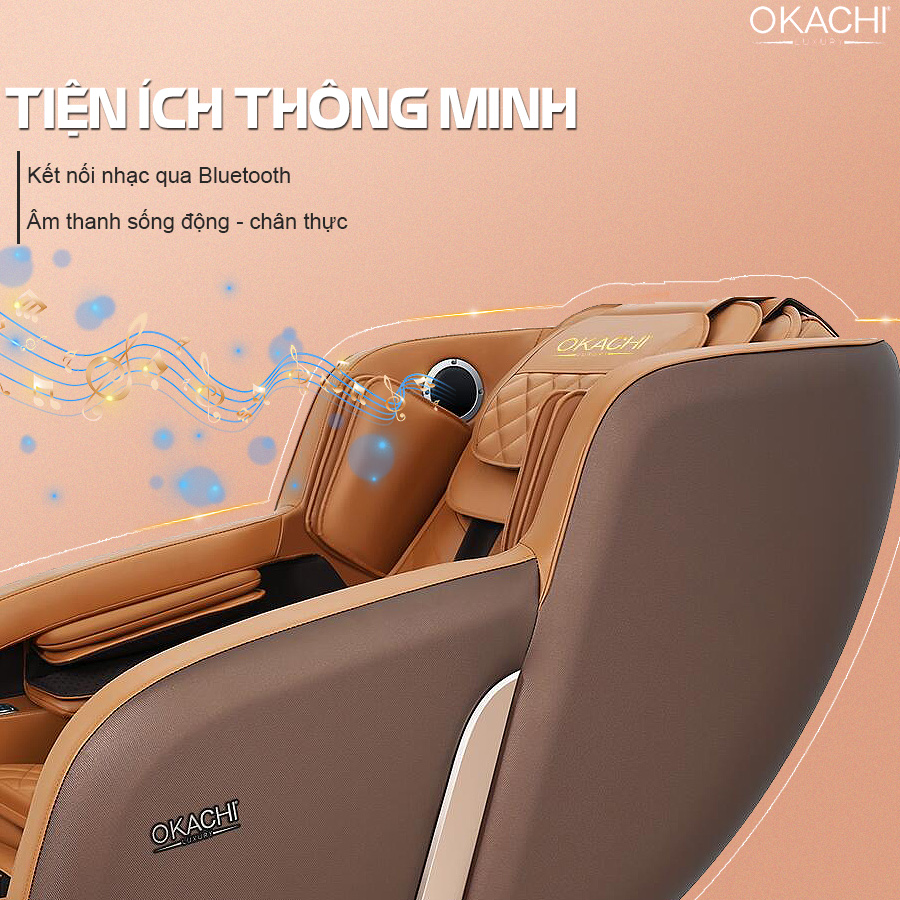 Ghế massage toàn thân OKACHI Luxury JP-I79