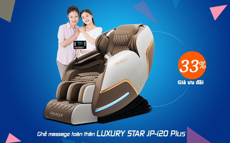 Ghế massage toàn thân OKACHI Luxury Star JP-i20 Plus.