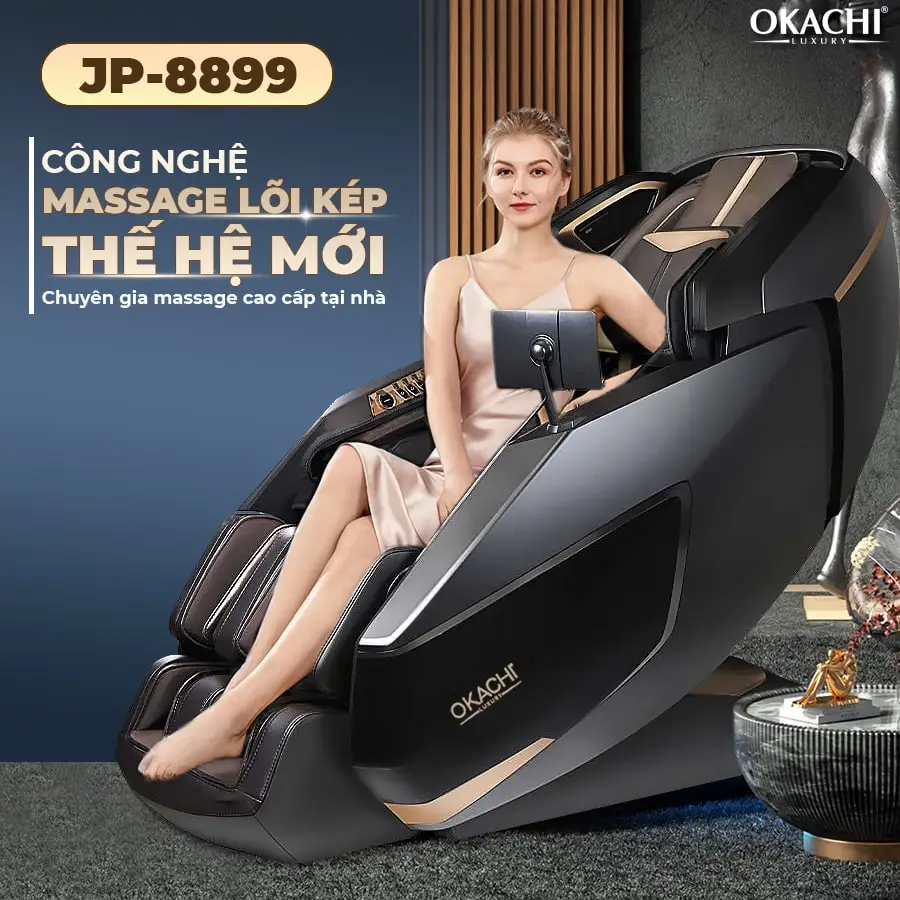 Ghế Massage Phi Thuyền OKACHI LUXURY ROYAL JP-8899 Cao Cấp