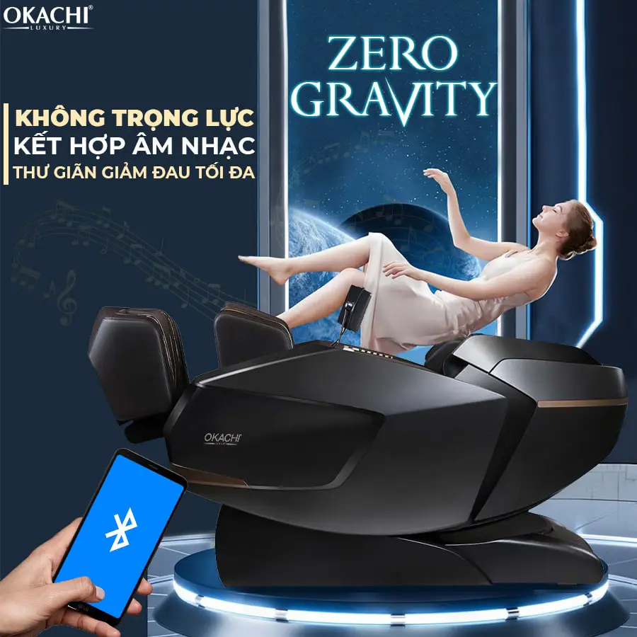 Ghế Massage Phi Thuyền OKACHI LUXURY ROYAL JP-8899 Cao Cấp