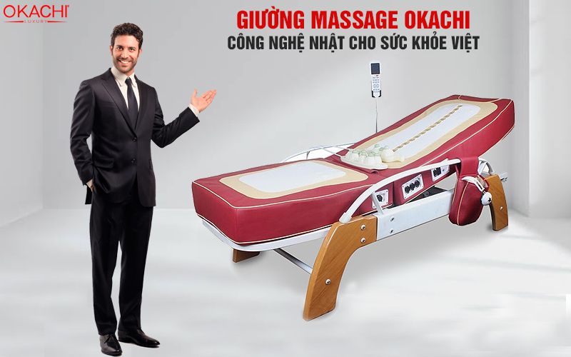 Giường massage OKACHI