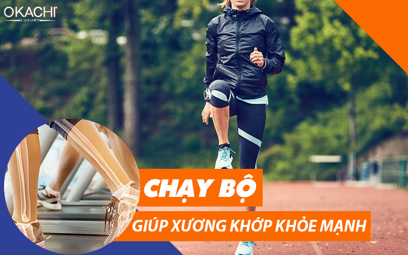 chạy bộ giúp xương khớp khỏe mạnh