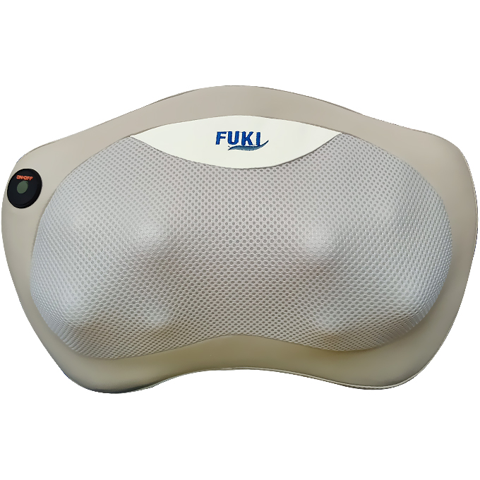 Gối massage hồng ngoại đau vai cổ lưng Shiatsu Fuki FK-568