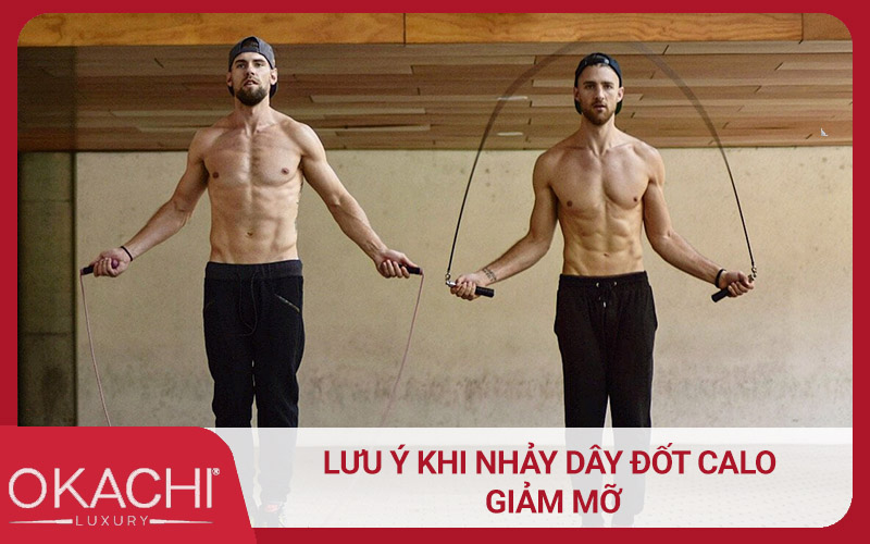 Lưu ý khi nhảy dây đốt calo giảm mỡ