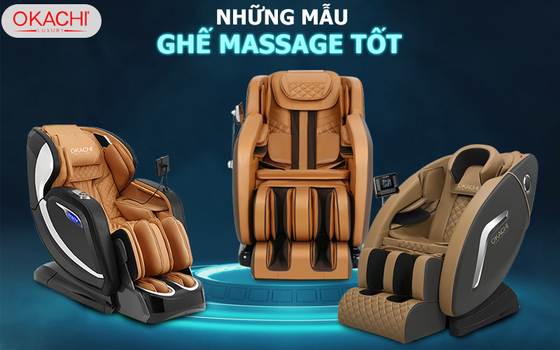 Những mẫu ghế massage tốt