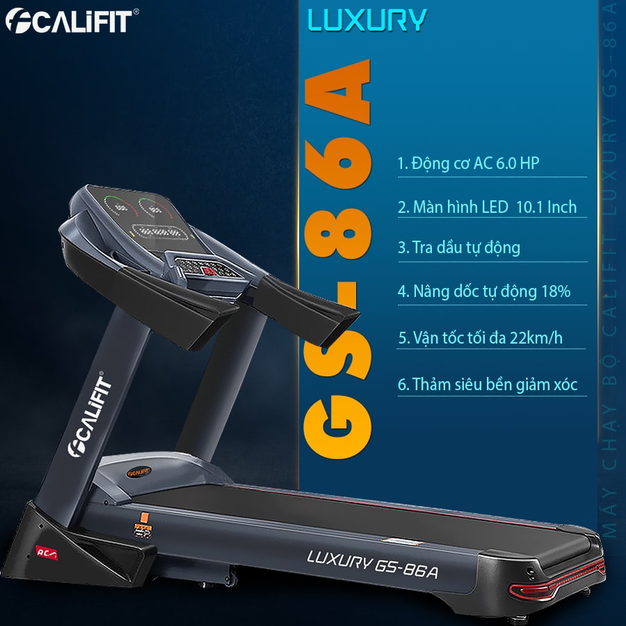 Máy chạy bộ CALIFIT LUXURY GS-86A