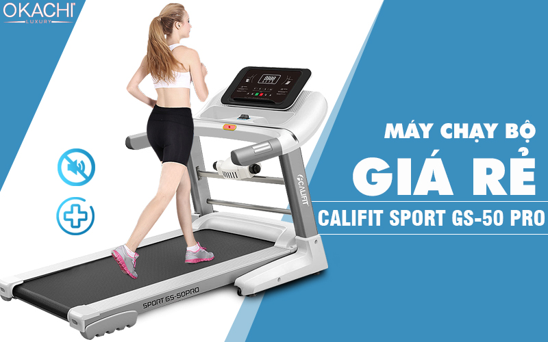 Máy chạy bộ giá rẻ CALIFIT SPORT GS-50 PRO