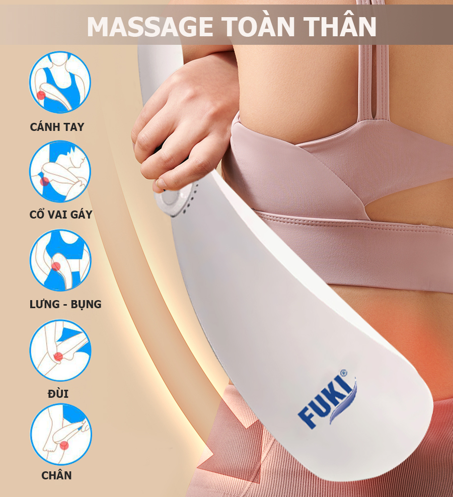 Máy massage cầm tay 11 đầu FUKI JAPAN FK-511