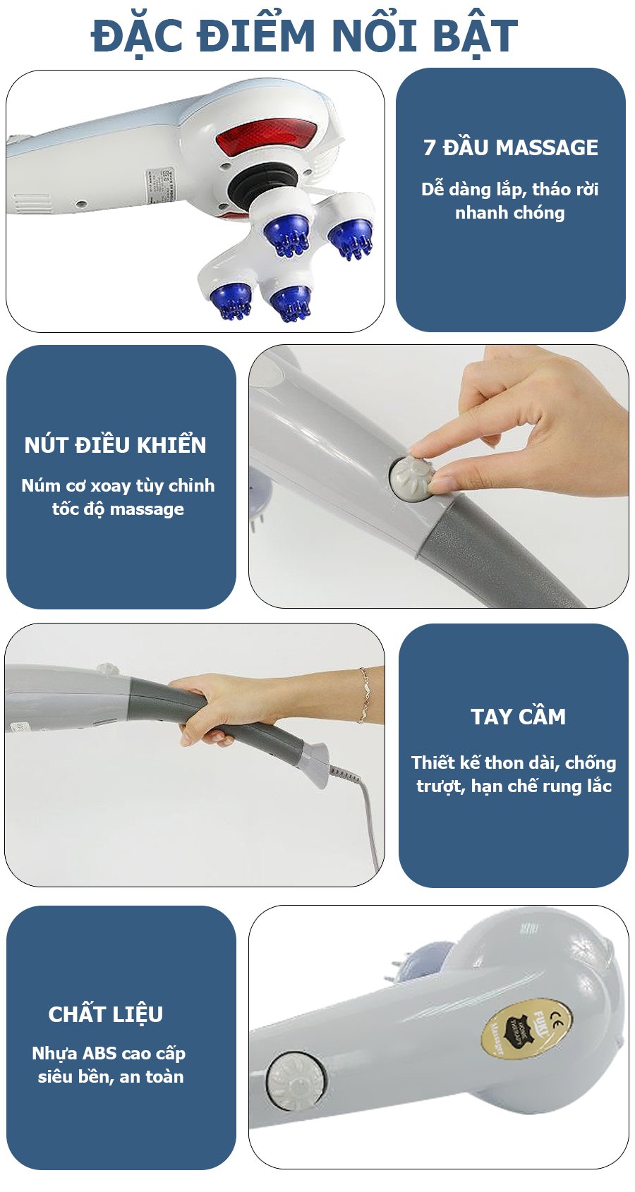 Thiết kế nhỏ gọn dễ dùng