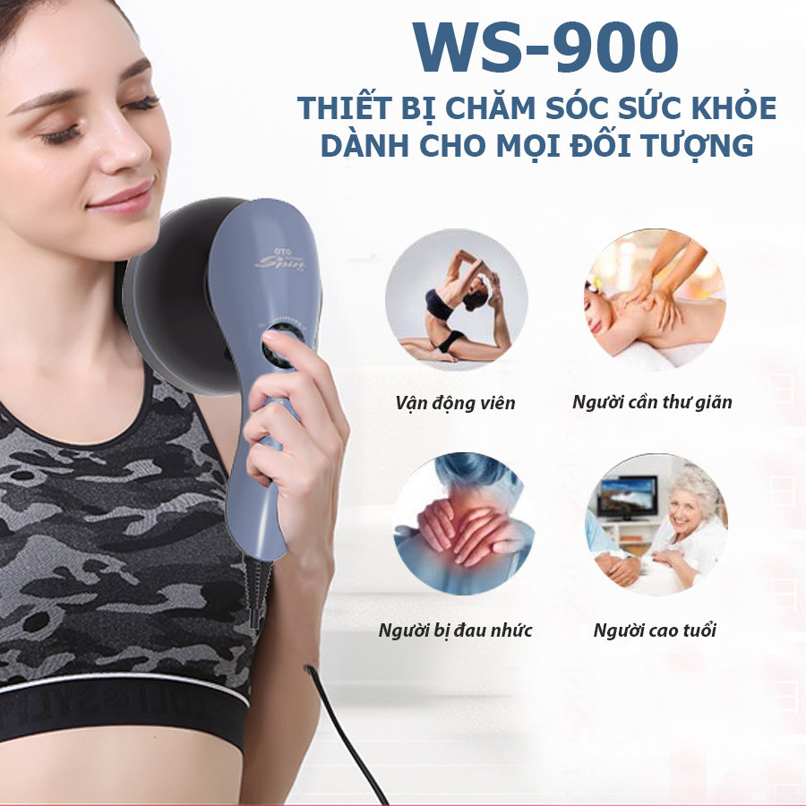 Máy massage cầm tay OTO Wonder SPIN WS-900