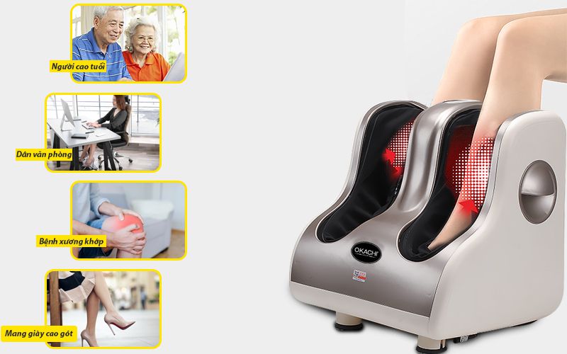 máy massage chân cho người cao tuổi